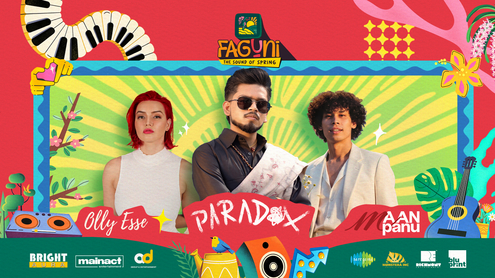 Faguni artist lineup